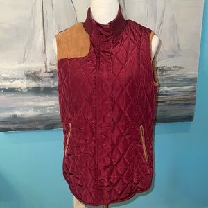Women’s Bob Timberlake Quilted Sleeveless Vest, Large